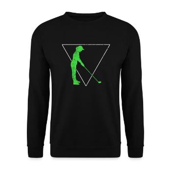 Gulf - Unisex Sweatshirt - black - Front - Alina (178cm) & Michal (187cm)