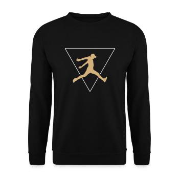 Parkour - Sweat-shirt Unisexe - noir - Devant - Alina (178cm) & Michal (187cm)