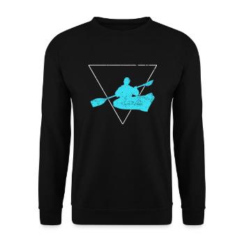 Kanusport - Unisex Pullover - Schwarz - Vorne - Alina (178cm) & Michal (187cm)