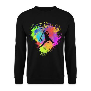 Freestyle Roller - Unisex Pullover - Schwarz - Vorne - Alina (178cm) & Michal (187cm)