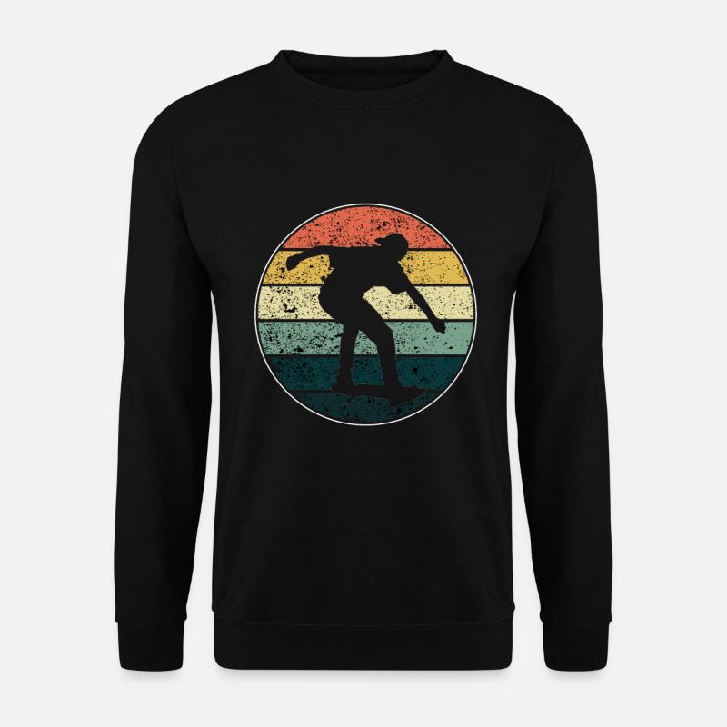 Skateboard - Unisex Pullover - Schwarz