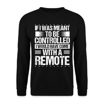 Funny Quote for Women Birthday Idea Best Friend - Unisex Pullover - Schwarz - Vorne - Alina (178cm) & Michal (187cm)