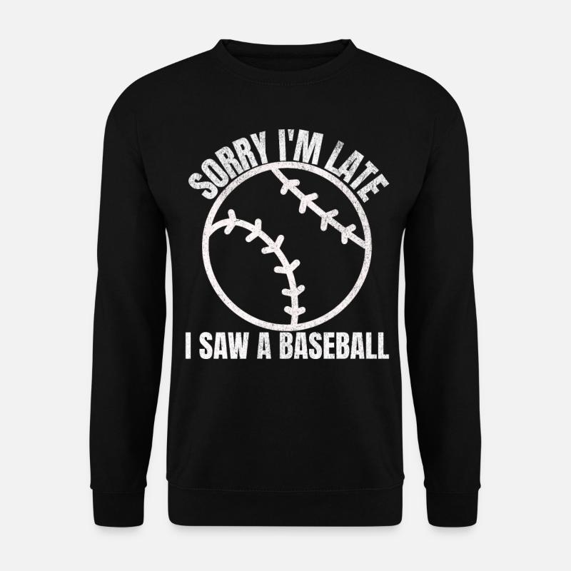 Baseball drôle - Sweat-shirt Unisexe - noir