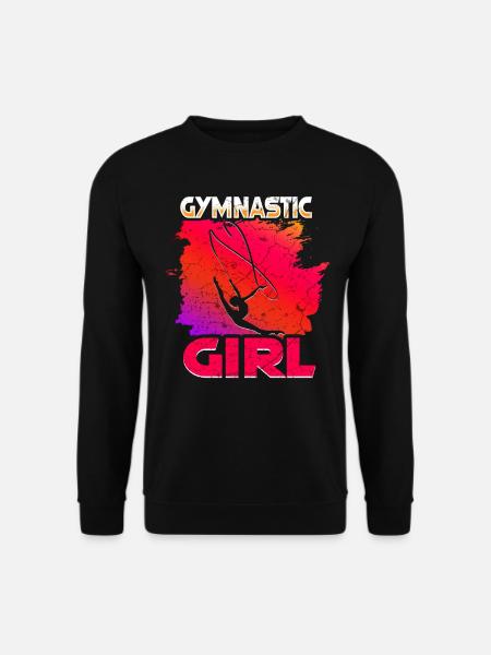 Gymnastik Mädchen Turnen Akrobatik - Unisex Pullover - Schwarz