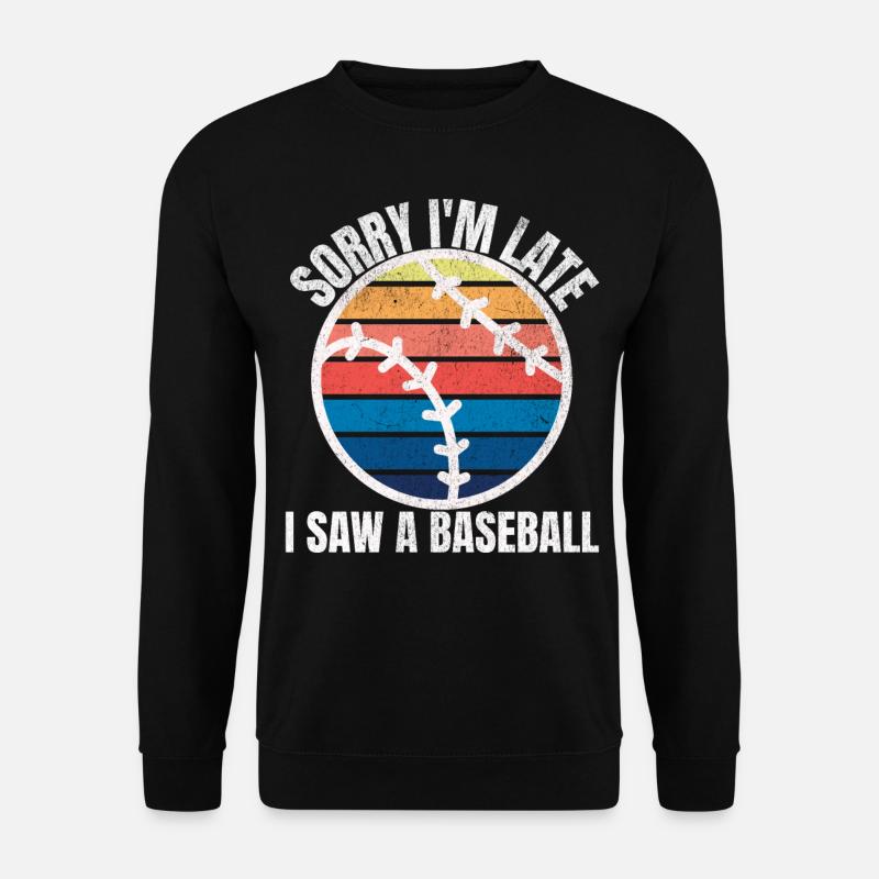 Baseball Funny - Unisex Sweatshirt - black