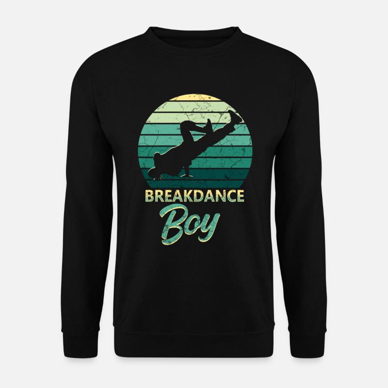 Breakdance Boy Kids Breaker Dancers - Unisex Sweatshirt - black