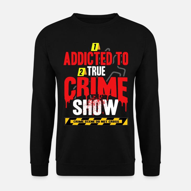 True Crime Obsessed - Unisex Sweatshirt - black