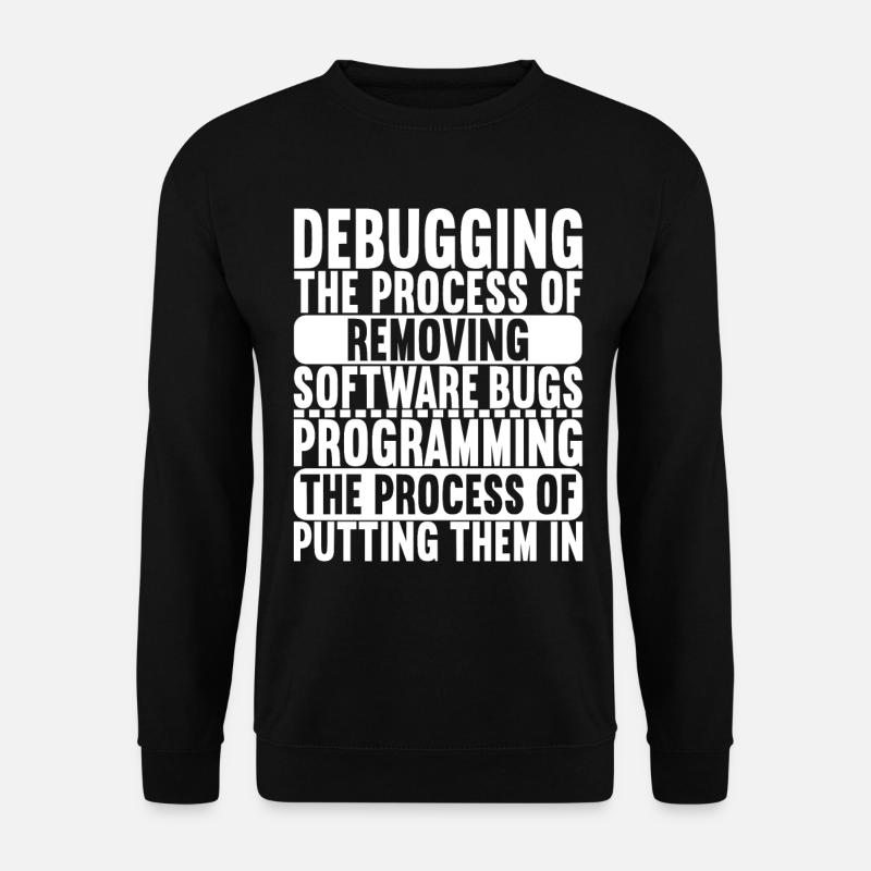 Programmierer Informatiker - Unisex Pullover - Schwarz