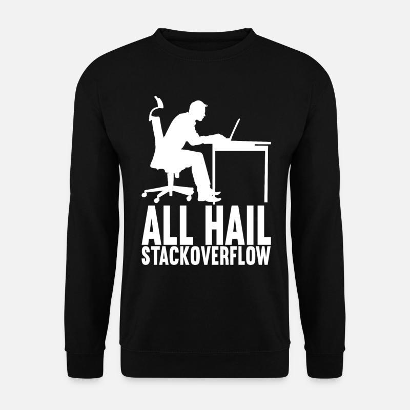 Programmer Computer Scientist - Unisex Sweatshirt - black