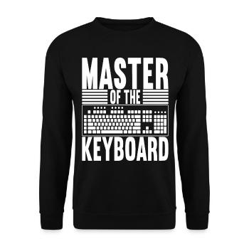 Programmer Computer Scientist - Unisex Sweatshirt - black - Front - Alina (178cm) & Michal (187cm)