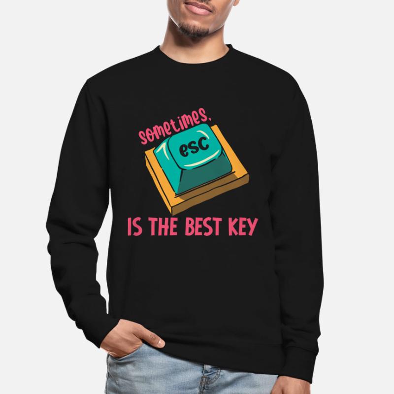 Software Engineer Computer Key Programming Unisex Sweatshirt