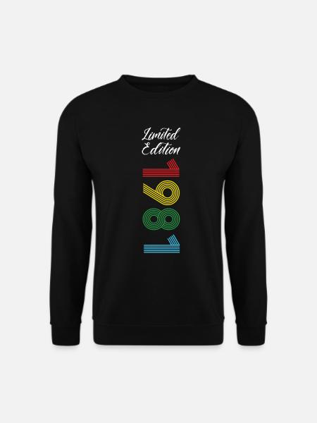 Limited Edition 1981 - Unisex Pullover - Schwarz