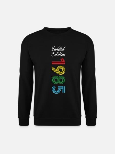 Limited Edition 1985 - Unisex Pullover - Schwarz