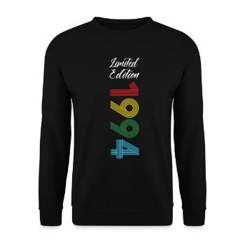 Édition limitée 1994 - Sweat-shirt Unisexe - noir - Devant - Alina (178cm) & Michal (187cm)