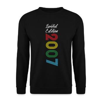 Limited Edition 2007 - Unisex Pullover - Schwarz - Vorne - Alina (178cm) & Michal (187cm)