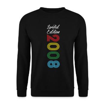 Limited Edition 2008 - Unisex Pullover - Schwarz - Vorne - Alina (178cm) & Michal (187cm)