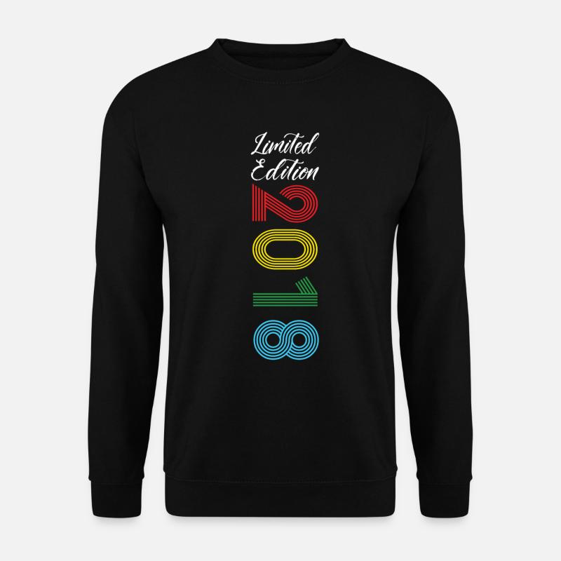 Limited Edition 2018 - Unisex Sweatshirt - black