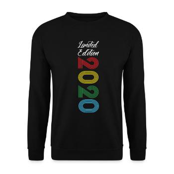 Limited Edition 2020 - Unisex Pullover - Schwarz - Vorne - Alina (178cm) & Michal (187cm)