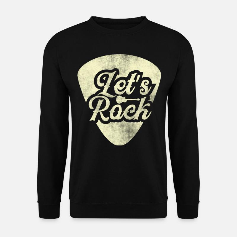 Rock and Roll Musik Rock Musiker - Unisex Pullover - Schwarz