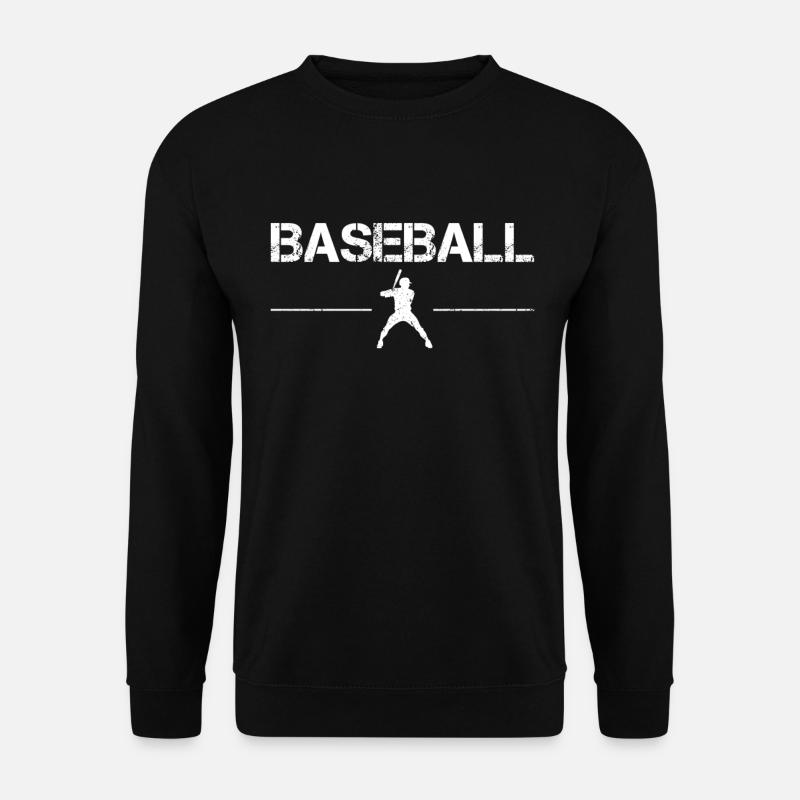 Baseball - Unisex Pullover - Schwarz