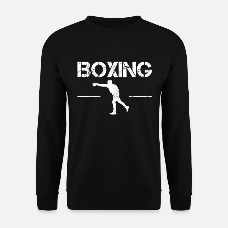 Boxen - Unisex Pullover - Schwarz