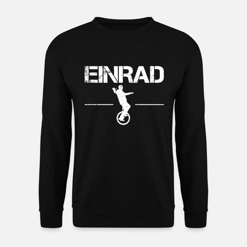 Einrad - Unisex Pullover - Schwarz