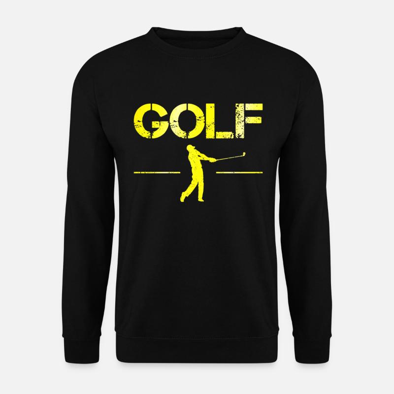 Golf - Unisex Pullover - Schwarz