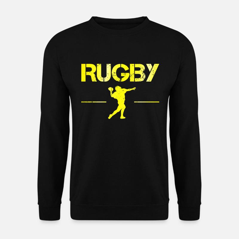 Rugby - Unisex Pullover - Schwarz
