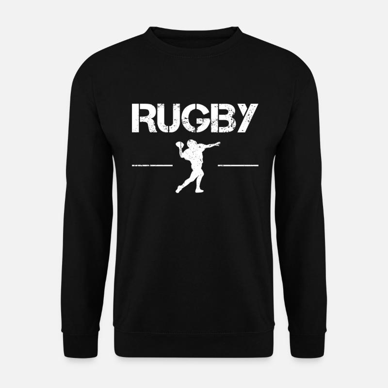 Rugby - Unisex Sweatshirt - black