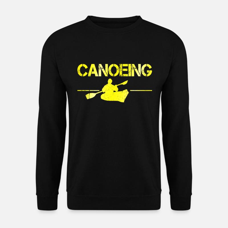 Canoeing - Unisex Sweatshirt - black