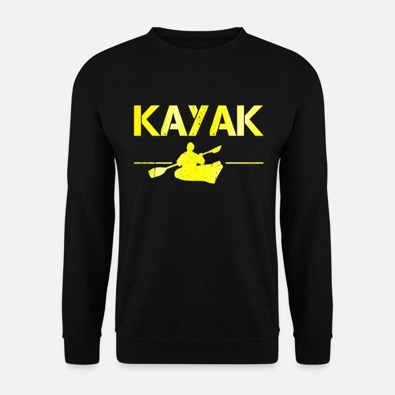 Kayak - Unisex Pullover - Schwarz