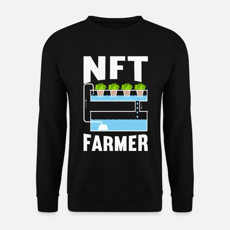 Hydroponik Indoor-Gartenbau - Unisex Pullover - Schwarz