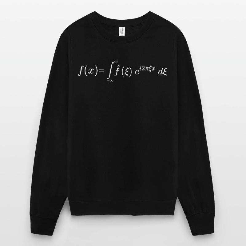 Fourier Transform Formula Engineering Physics Unisex Sweatshirt