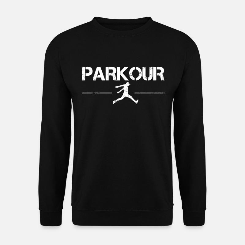 Parkour - Unisex Sweatshirt - black