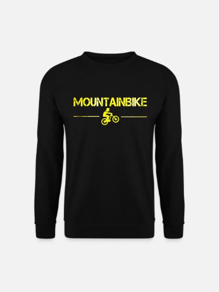 Mountainbike - Unisex Pullover - Schwarz