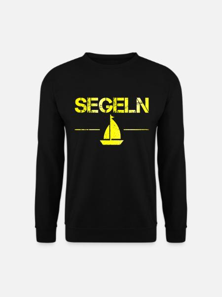 Segeln - Unisex Pullover - Schwarz