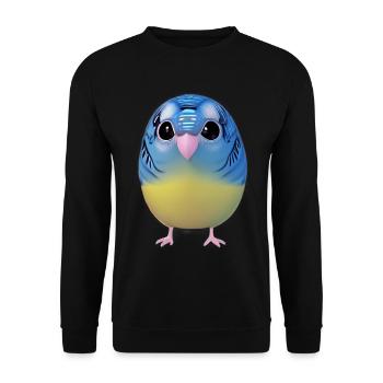 Bird watching bird watching - Unisex Sweatshirt - black - Front - Alina (178cm) & Michal (187cm)