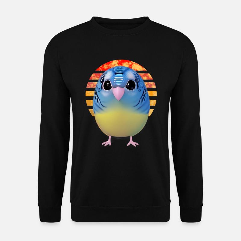 Vögel beobachten Vogel - Unisex Pullover - Schwarz