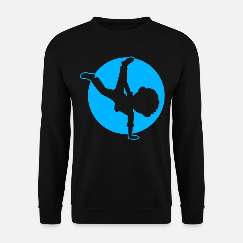 Breakdancer Garçon Breakdance - Sweat-shirt Unisexe - noir