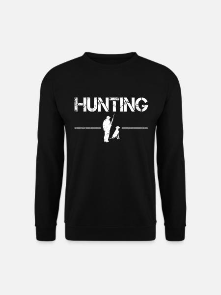 Hunt - Unisex Sweatshirt - black