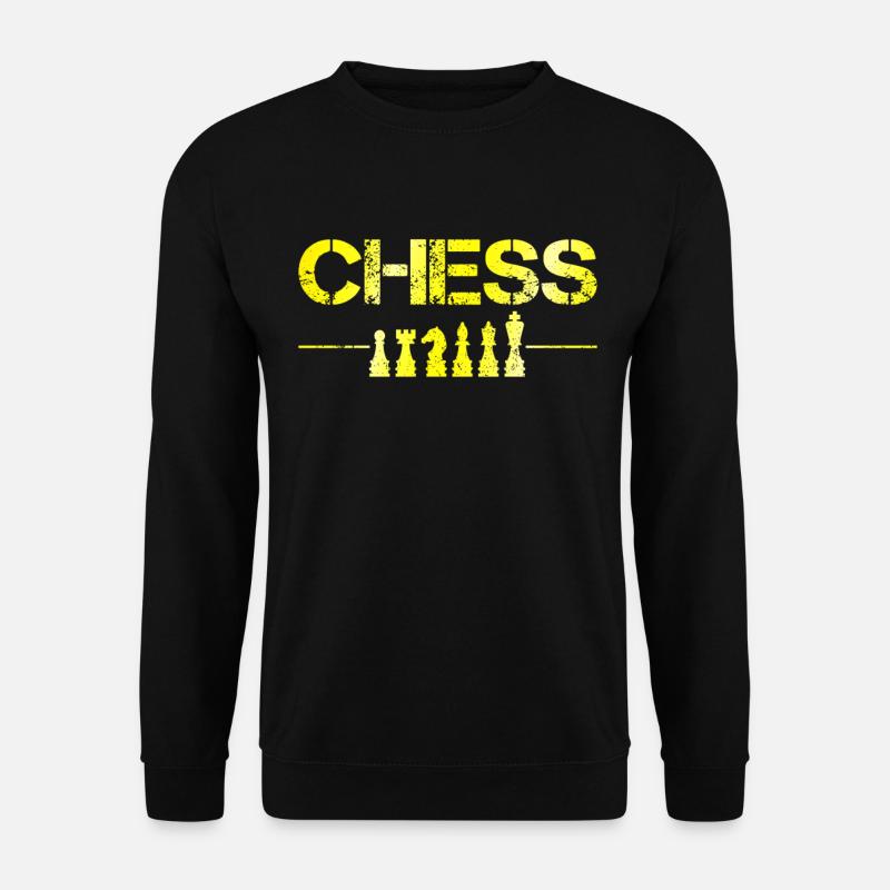 Schach - Unisex Pullover - Schwarz