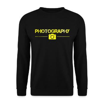 Fotografie - Unisex Pullover - Schwarz - Vorne - Alina (178cm) & Michal (187cm)