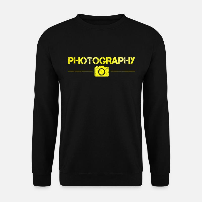 Fotografie - Unisex Pullover - Schwarz
