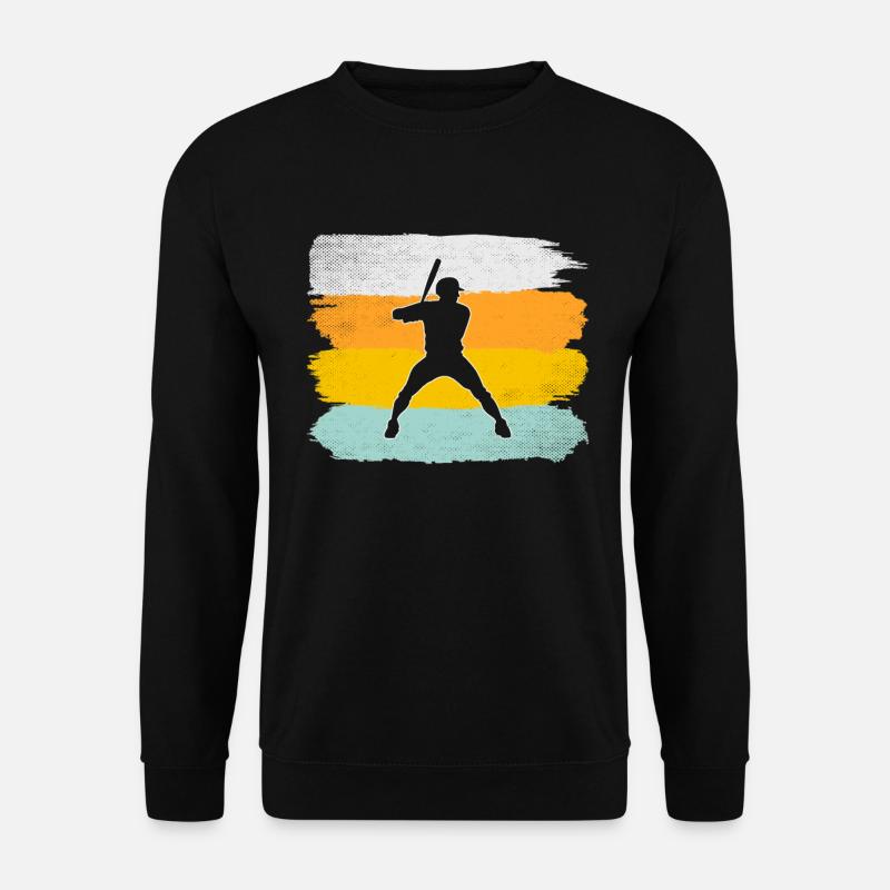 Baseball Retro - Unisex Sweatshirt - black