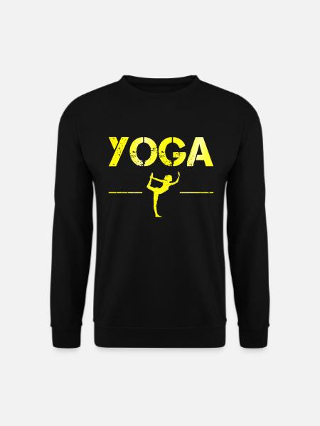 Yoga - Unisex Pullover - Schwarz