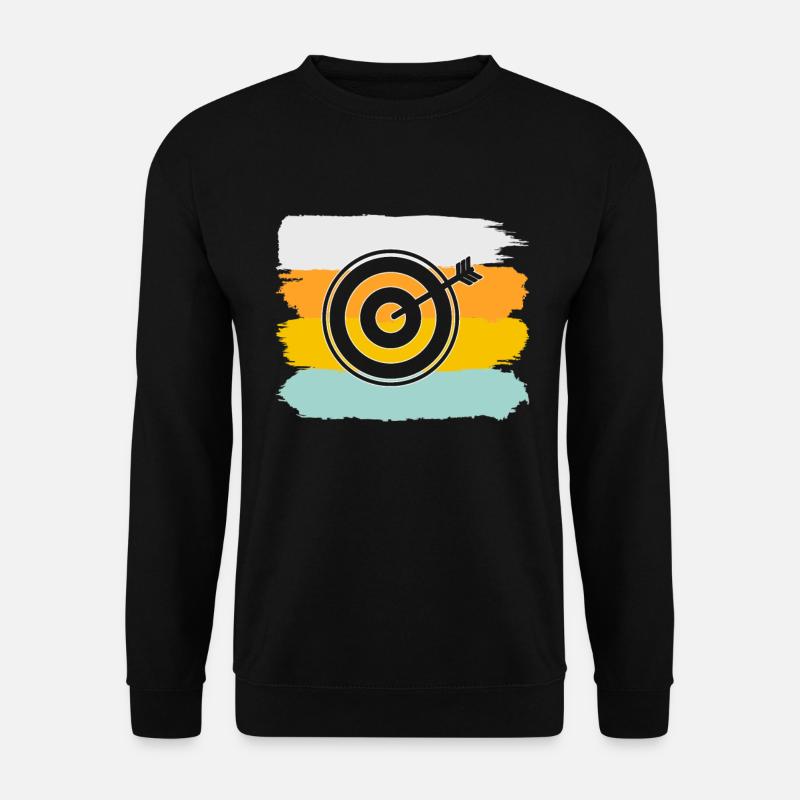 Dart Retro - Unisex Sweatshirt - black