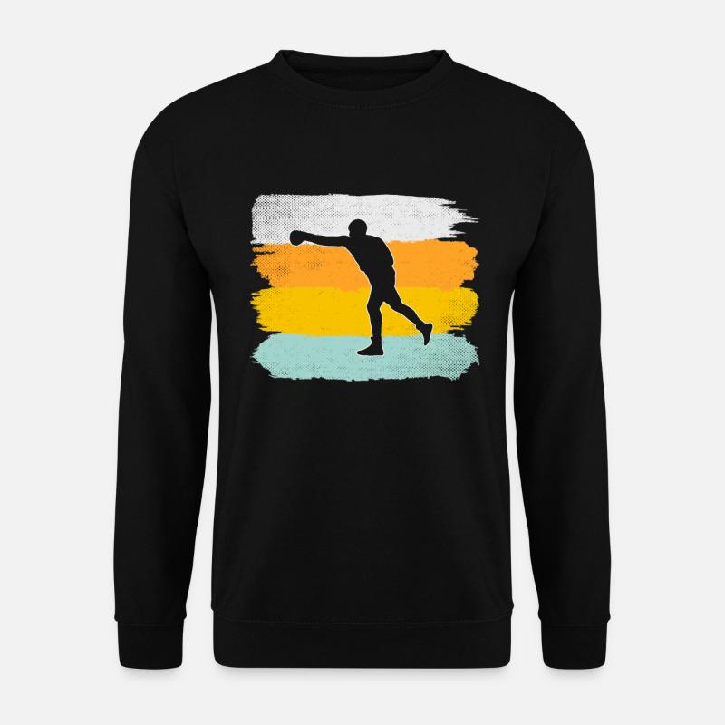 Boxen Retro - Unisex Pullover - Schwarz