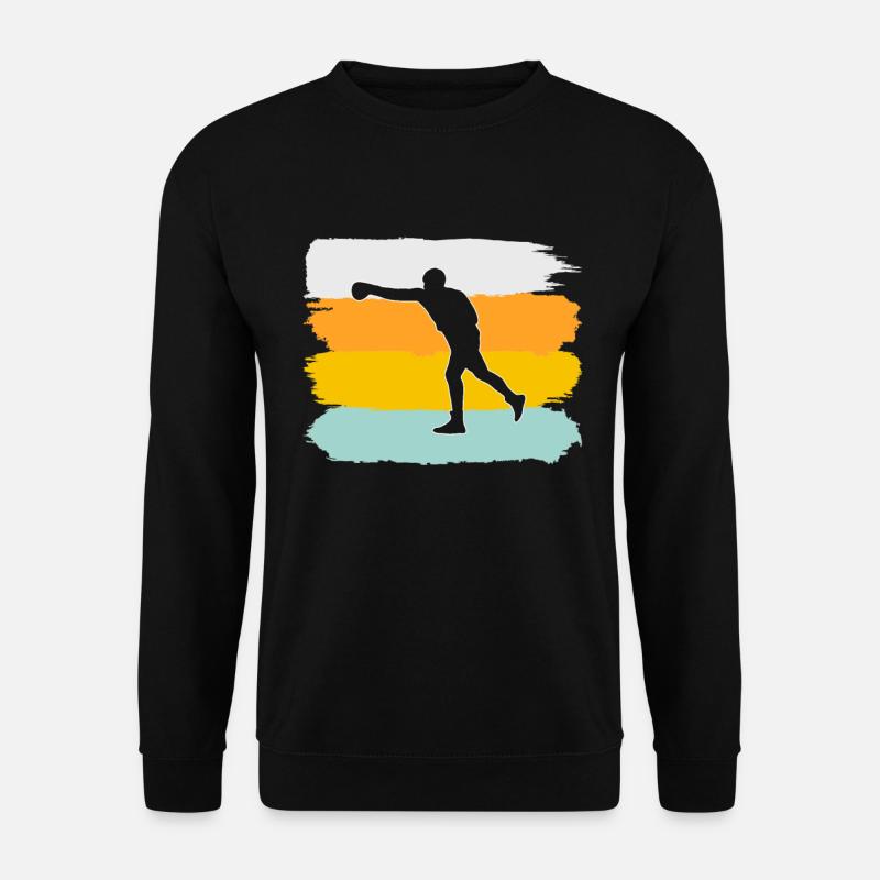 Boxing Retro - Unisex Sweatshirt - black