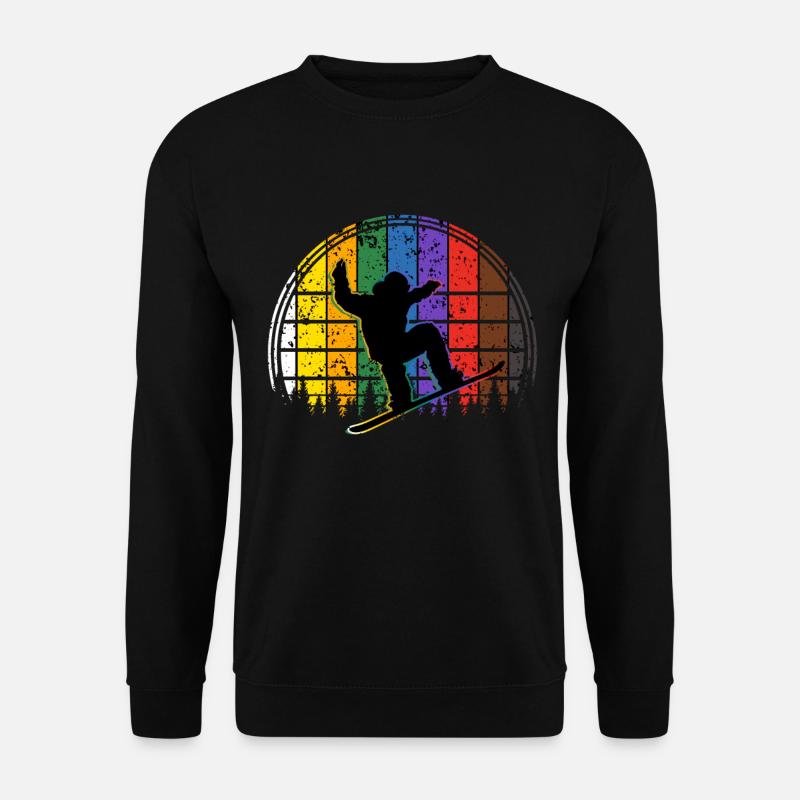 Snowboarding - Unisex Sweatshirt - black