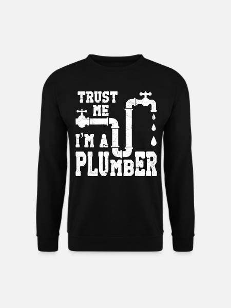 Plombier Plombier Vintage Croyez-moi - Sweat-shirt Unisexe - noir